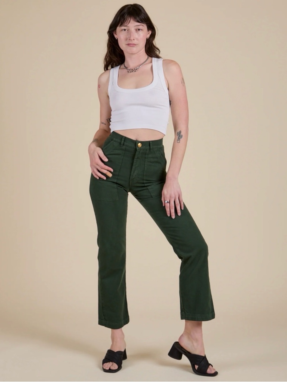 NWOT Big Bud Press Work Pants - Swamp Green